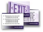 Download the Exit PowerPoint Template